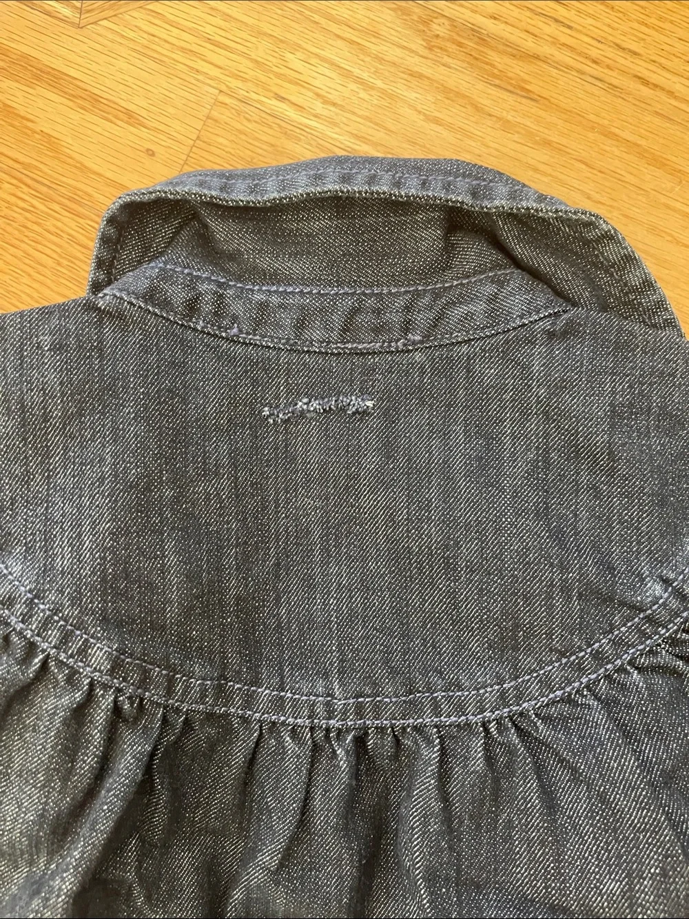 GAP Toddler Indigo Denim Button-Up Jacket